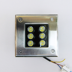 사각 LED 지중등 6W (타공:115)