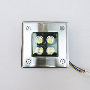 정사각 LED 지중등 4W (타공:90)