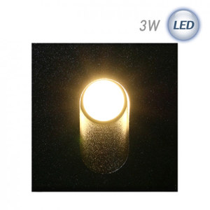 LED 계단매입 3W ODL 036(블랙) (실외등)