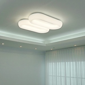 LED 유니콘 4등 색변환 거실등 100W
