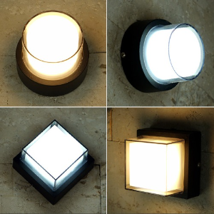 LED 돌핀 원형/사각 실내외 벽등