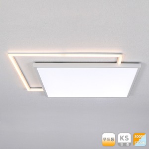 LED 엣지 멀티온 페어 방등 60W (부분점등가능) 무드등