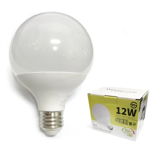 LED 볼구 12W 색변환 램프 (주광색+전구색+주백색)