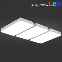 시스템 LED 거실6등 180W (2+2+2) 국내산/삼성칩 사용