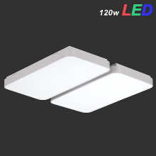 시스템 LED 거실등 120W(2+2) 국내산/삼성칩 사용